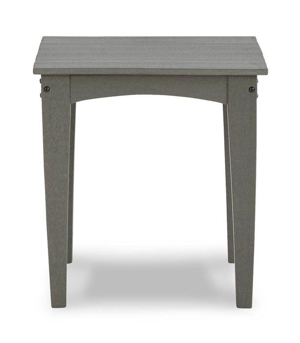 Visola Outdoor Adirondack Chair Set with End Table - CasaBella Furniture (San Antonio, TX)