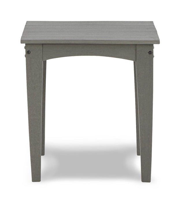 Visola Outdoor Adirondack Chair Set with End Table - CasaBella Furniture (San Antonio, TX)