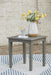 Visola Outdoor Adirondack Chair Set with End Table - CasaBella Furniture (San Antonio, TX)