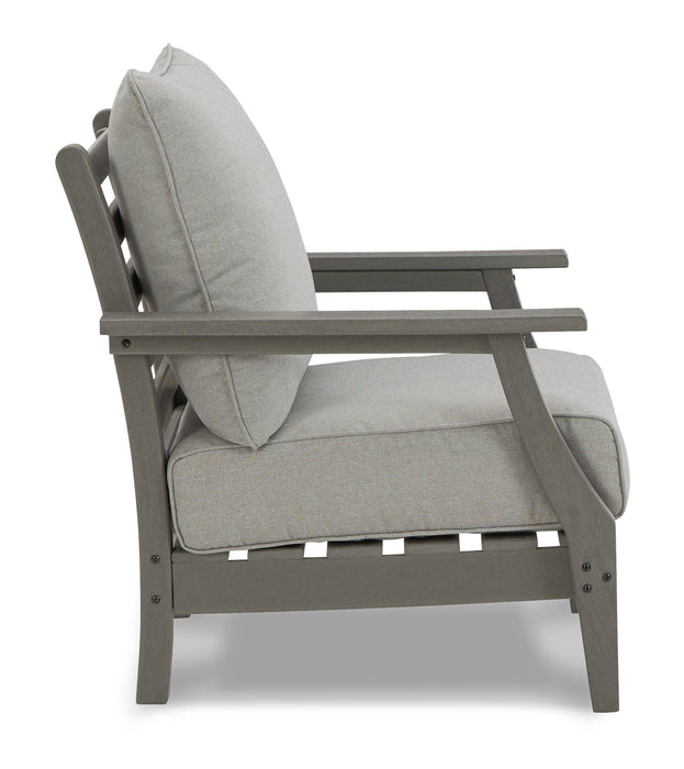 Visola Outdoor Sofa and Loveseat Set - CasaBella Furniture (San Antonio, TX)