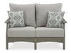 Visola Outdoor Sofa and Loveseat Set - CasaBella Furniture (San Antonio, TX)