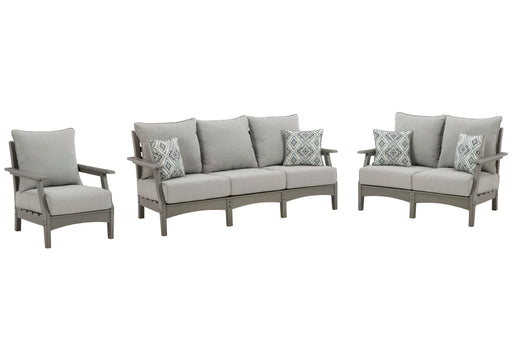Visola Outdoor Seating Set - CasaBella Furniture (San Antonio, TX)