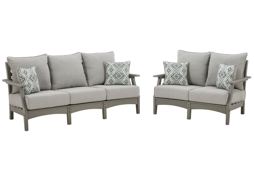 Visola Outdoor Seating Set - CasaBella Furniture (San Antonio, TX)