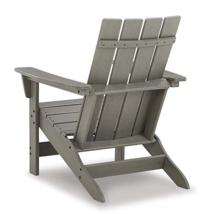 Visola Outdoor Adirondack Chair Set with End Table - CasaBella Furniture (San Antonio, TX)