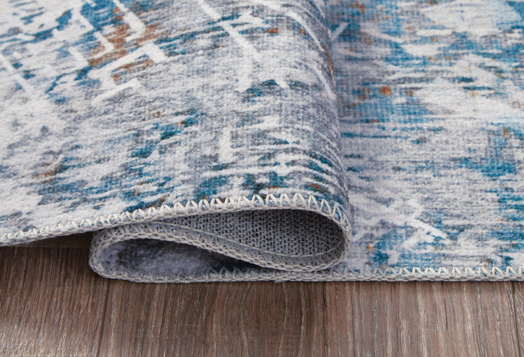 Garyard 5' x 7' Washable Rug - CasaBella Furniture (San Antonio, TX)