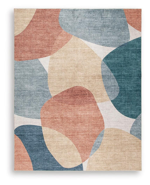 Chanleigh Washable 7'6" x 9'6" Area Rug - CasaBella Furniture (San Antonio, TX)