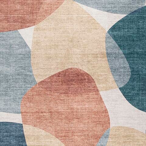 Chanleigh Washable 7'6" x 9'6" Area Rug - CasaBella Furniture (San Antonio, TX)