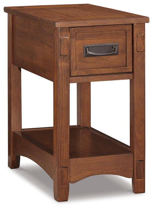 Breegin Chairside End Table - CasaBella Furniture (San Antonio, TX)