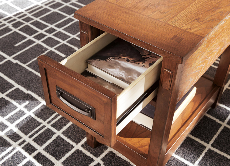 Breegin Chairside End Table - CasaBella Furniture (San Antonio, TX)