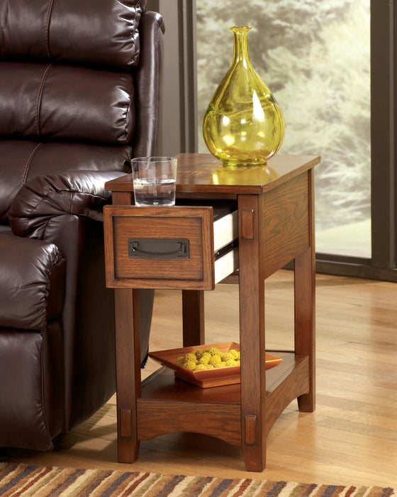 Breegin Chairside End Table - CasaBella Furniture (San Antonio, TX)