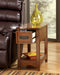 Breegin Chairside End Table - CasaBella Furniture (San Antonio, TX)