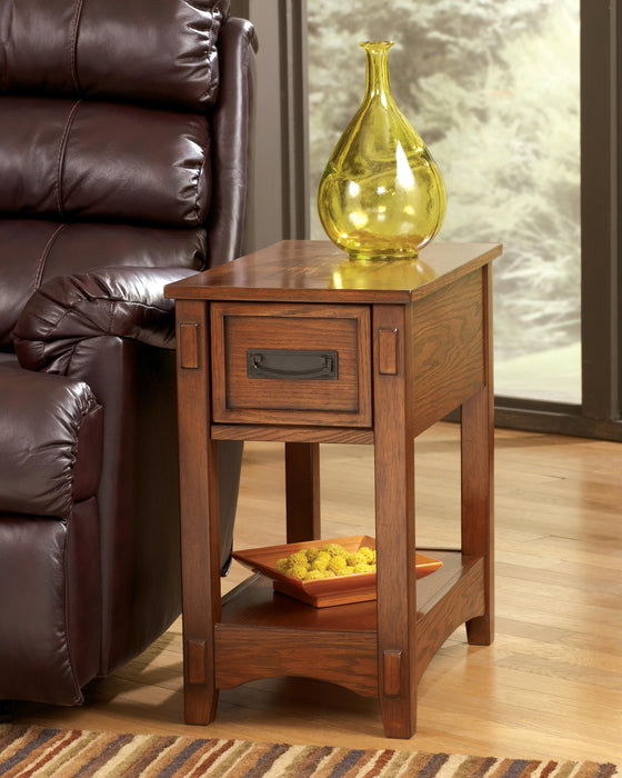 Breegin Chairside End Table - CasaBella Furniture (San Antonio, TX)