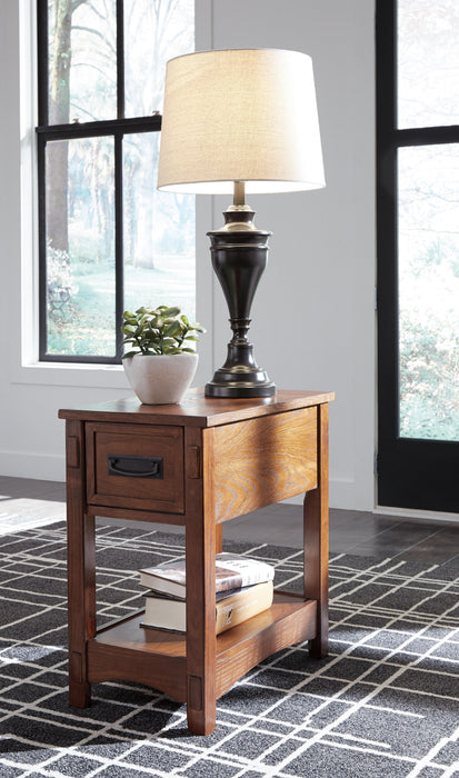 Breegin Chairside End Table - CasaBella Furniture (San Antonio, TX)