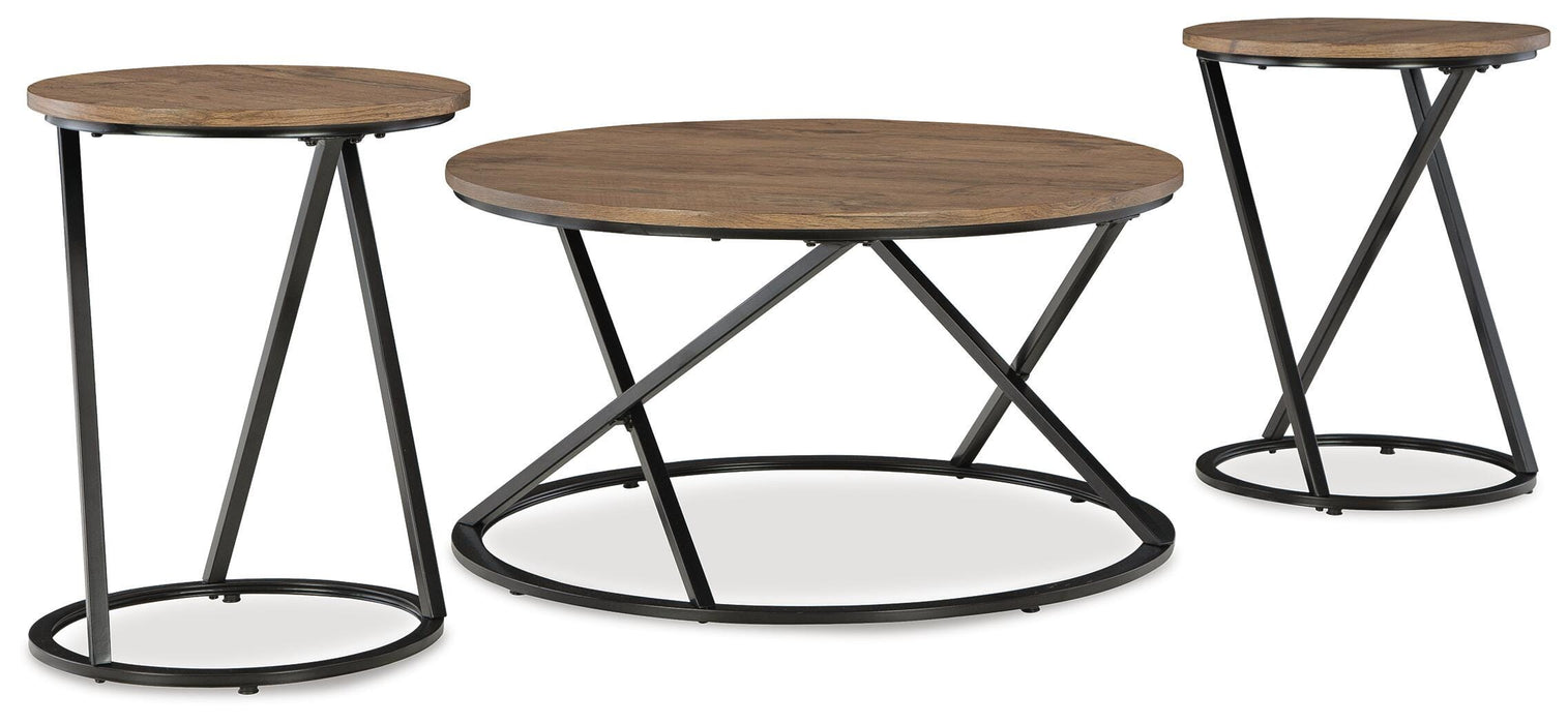 Cassbryn Table (Set of 3) - CasaBella Furniture (San Antonio, TX)