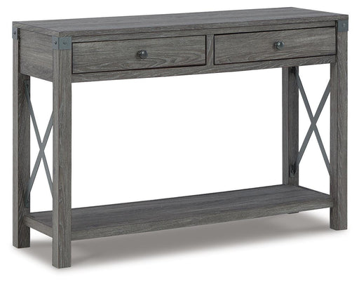Freedan Sofa/Console Table - CasaBella Furniture (San Antonio, TX)