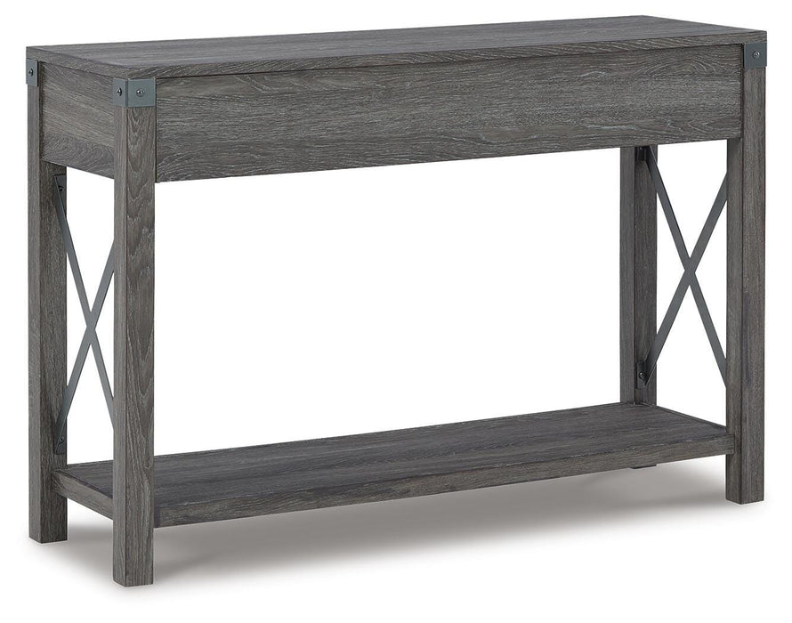 Freedan Sofa/Console Table - CasaBella Furniture (San Antonio, TX)