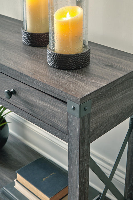 Freedan Sofa/Console Table - CasaBella Furniture (San Antonio, TX)