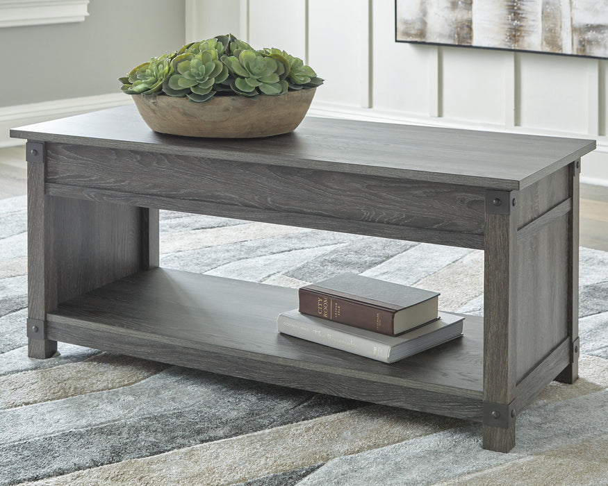 Freedan Lift-Top Coffee Table - CasaBella Furniture (San Antonio, TX)