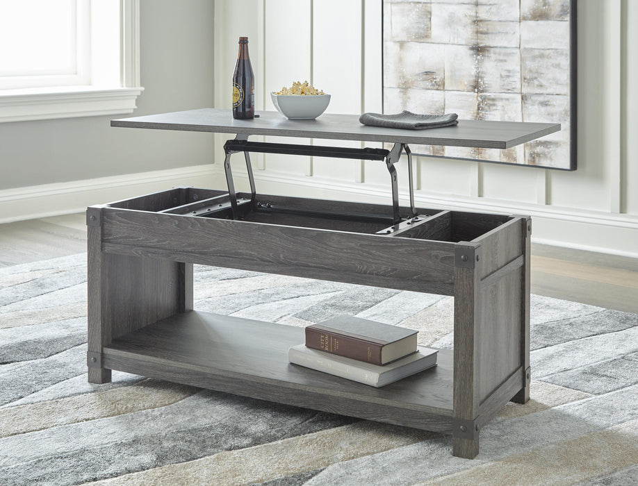 Freedan Lift-Top Coffee Table - CasaBella Furniture (San Antonio, TX)