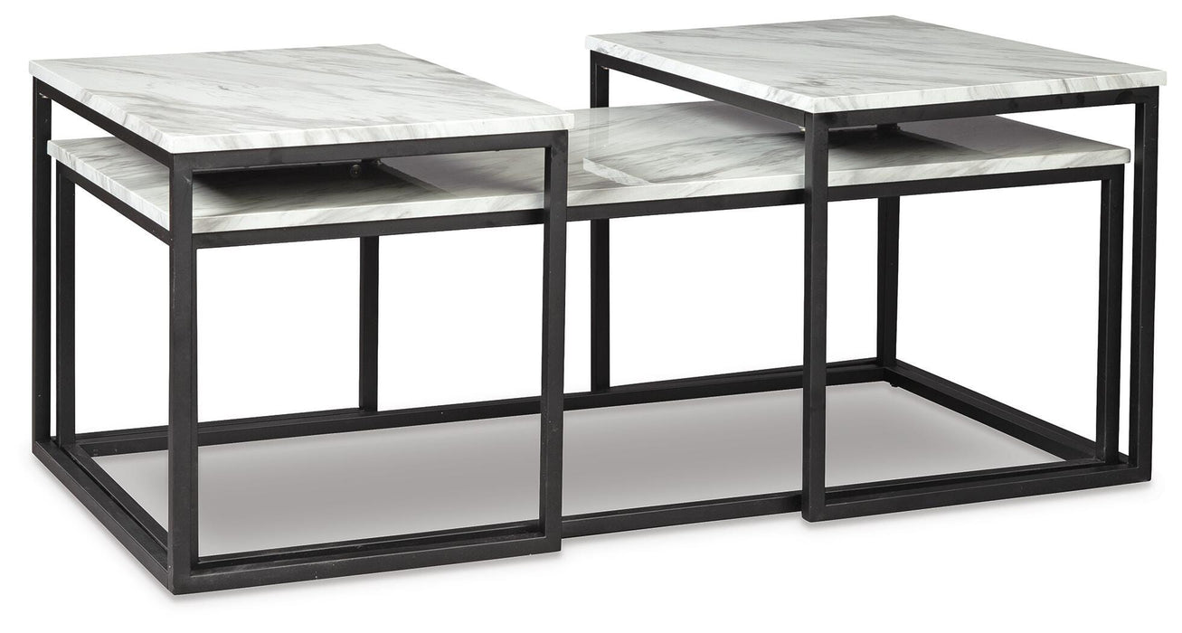 Donnesta Table (Set of 3) - CasaBella Furniture (San Antonio, TX)