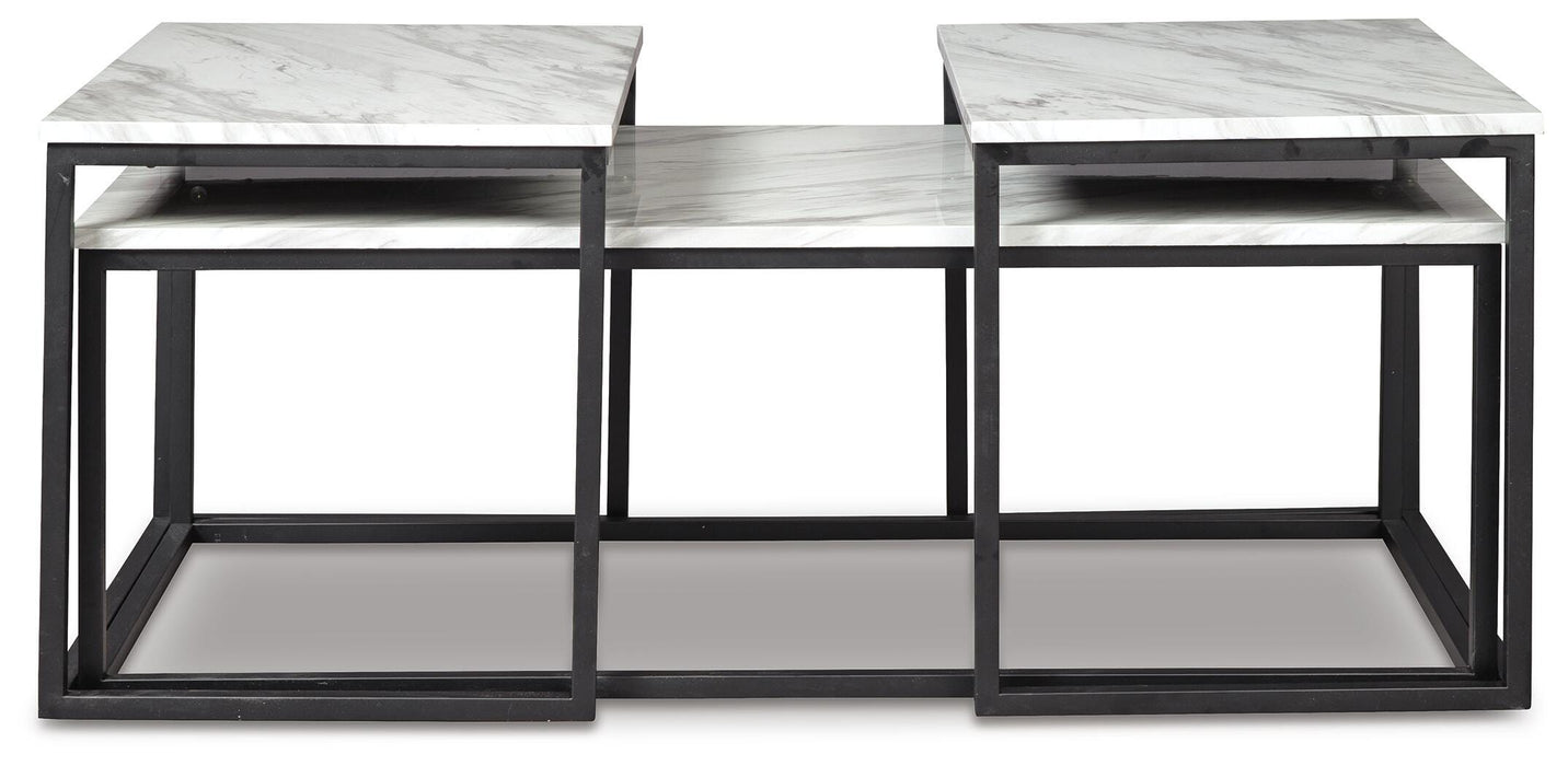 Donnesta Table (Set of 3) - CasaBella Furniture (San Antonio, TX)