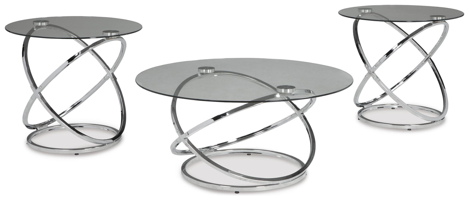 Hollynyx Table (Set of 3) - CasaBella Furniture (San Antonio, TX)