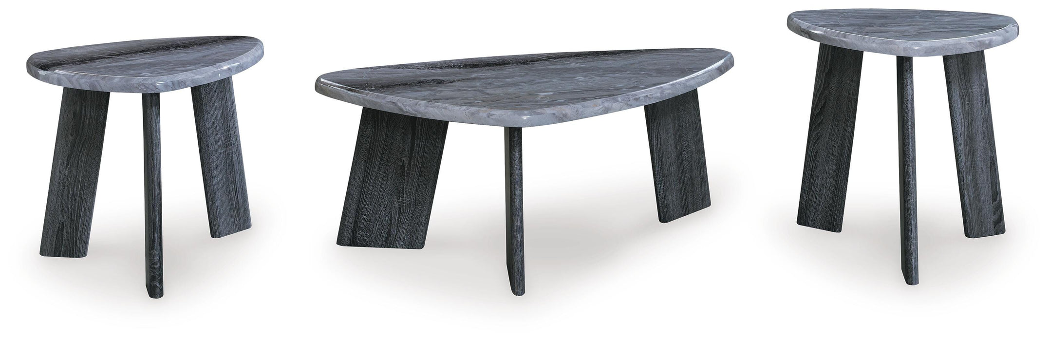 Bluebond Table (Set of 3) - CasaBella Furniture (San Antonio, TX)