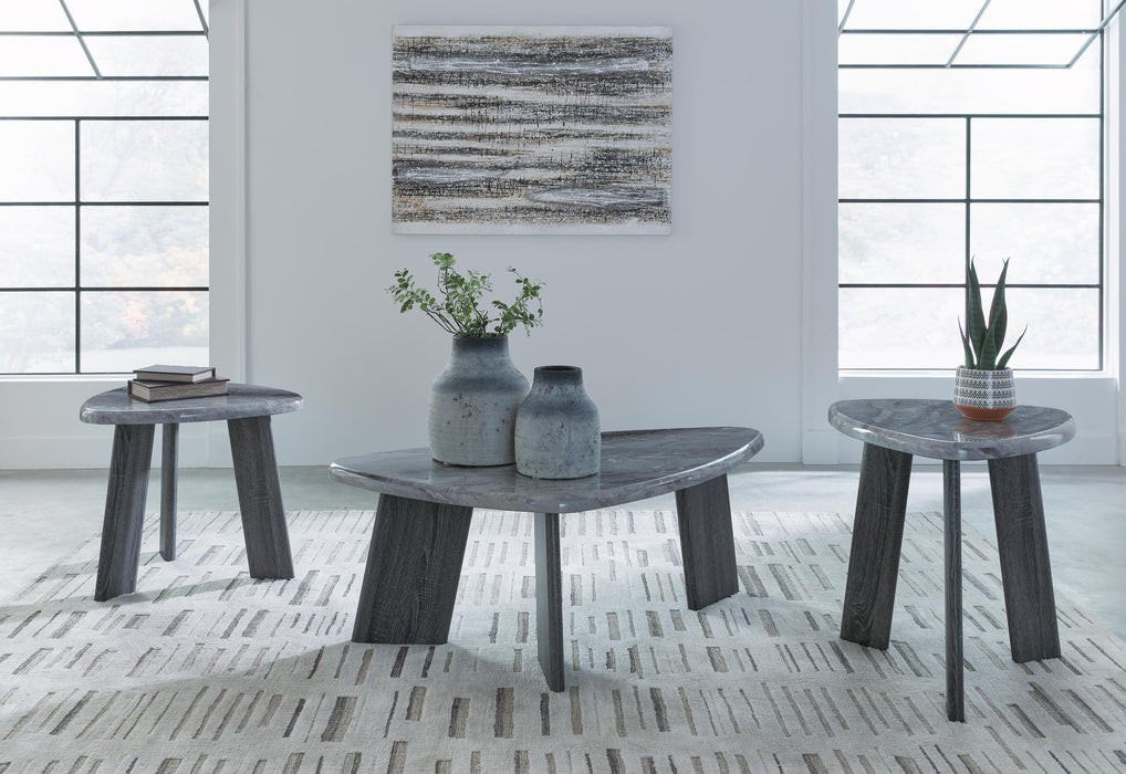 Bluebond Table (Set of 3) - CasaBella Furniture (San Antonio, TX)
