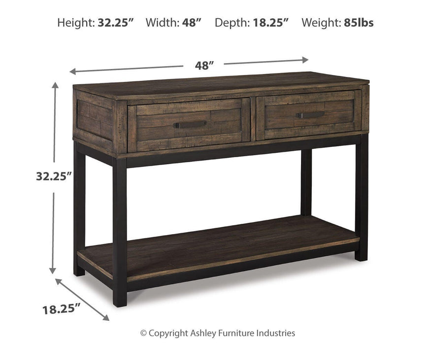 Johurst Sofa/Console Table - CasaBella Furniture (San Antonio, TX)