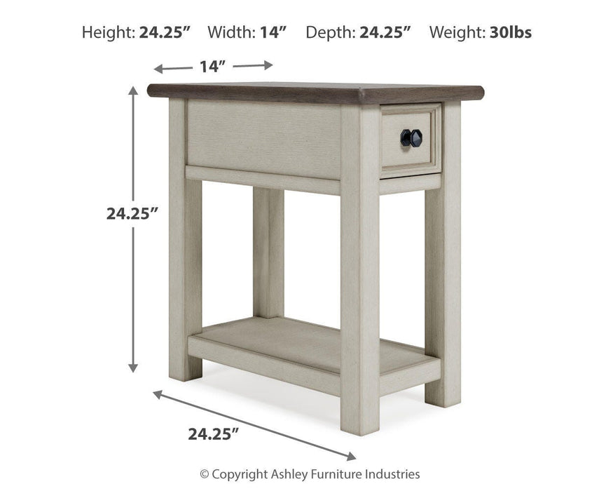 Bolanburg Chairside End Table - CasaBella Furniture (San Antonio, TX)