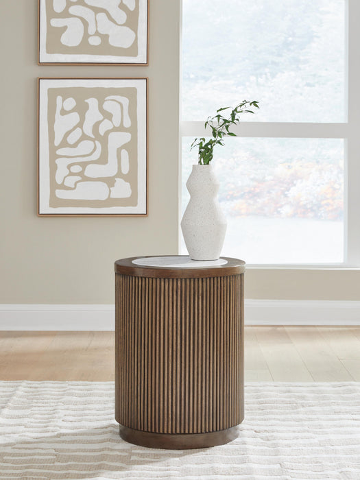 Hadonna End Table - CasaBella Furniture (San Antonio, TX)