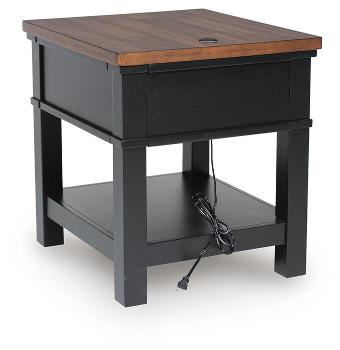 Wildenauer End Table - CasaBella Furniture (San Antonio, TX)