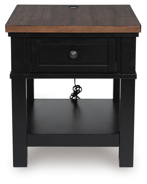 Wildenauer End Table - CasaBella Furniture (San Antonio, TX)
