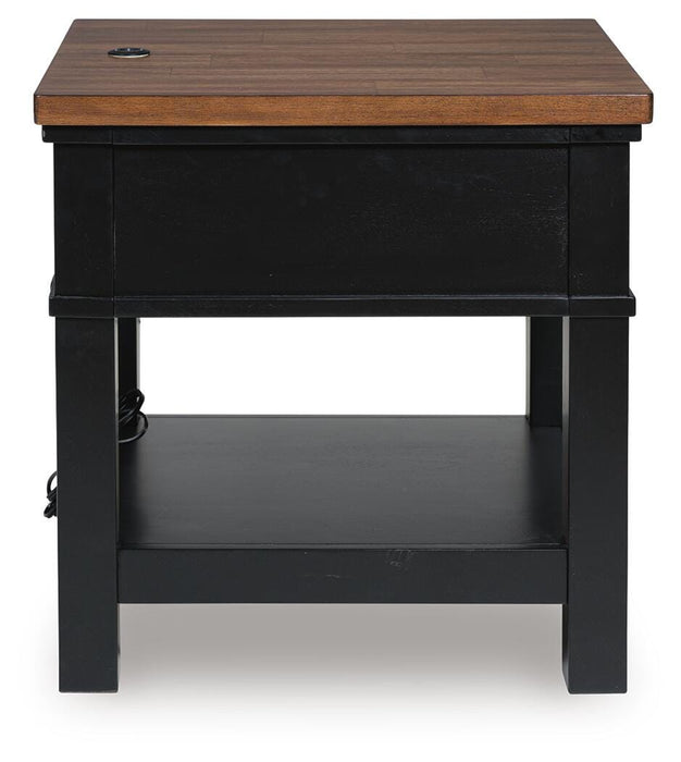 Wildenauer End Table - CasaBella Furniture (San Antonio, TX)
