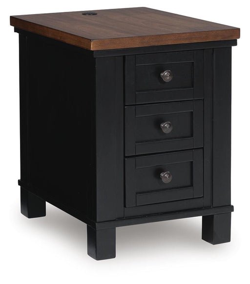 Wildenauer Chairside End Table - CasaBella Furniture (San Antonio, TX)