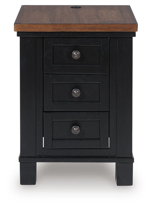 Wildenauer Chairside End Table - CasaBella Furniture (San Antonio, TX)