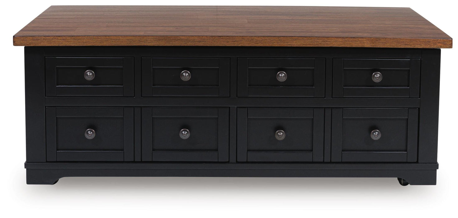 Wildenauer Lift-Top Coffee Table - CasaBella Furniture (San Antonio, TX)