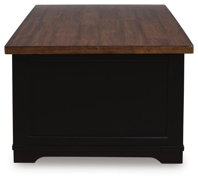 Wildenauer Lift-Top Coffee Table - CasaBella Furniture (San Antonio, TX)