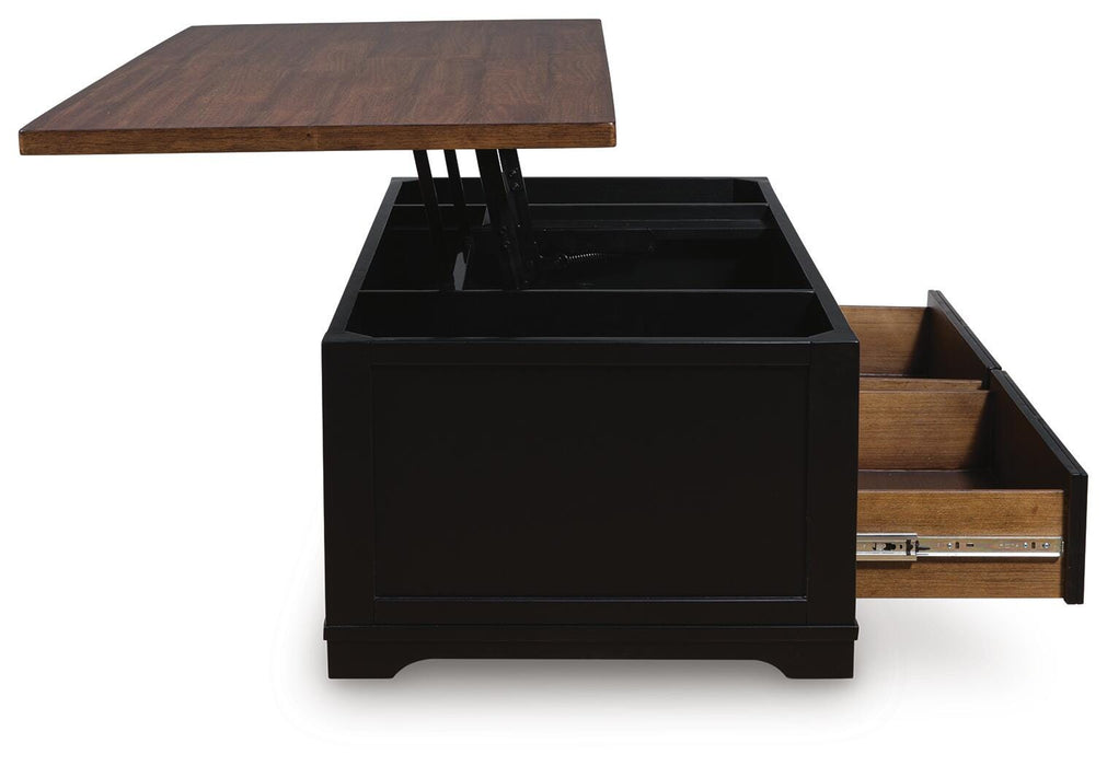 Wildenauer Lift-Top Coffee Table - CasaBella Furniture (San Antonio, TX)