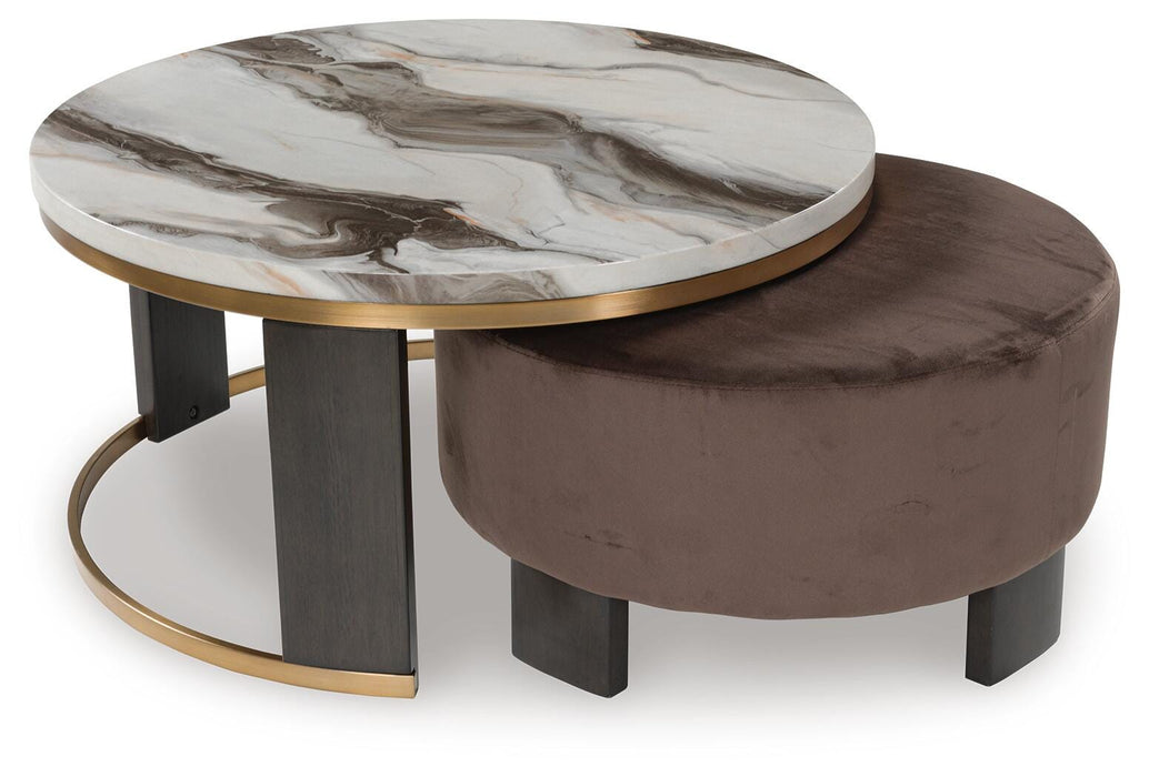 Jazmore Nesting Coffee Table (Set of 2) - CasaBella Furniture (San Antonio, TX)