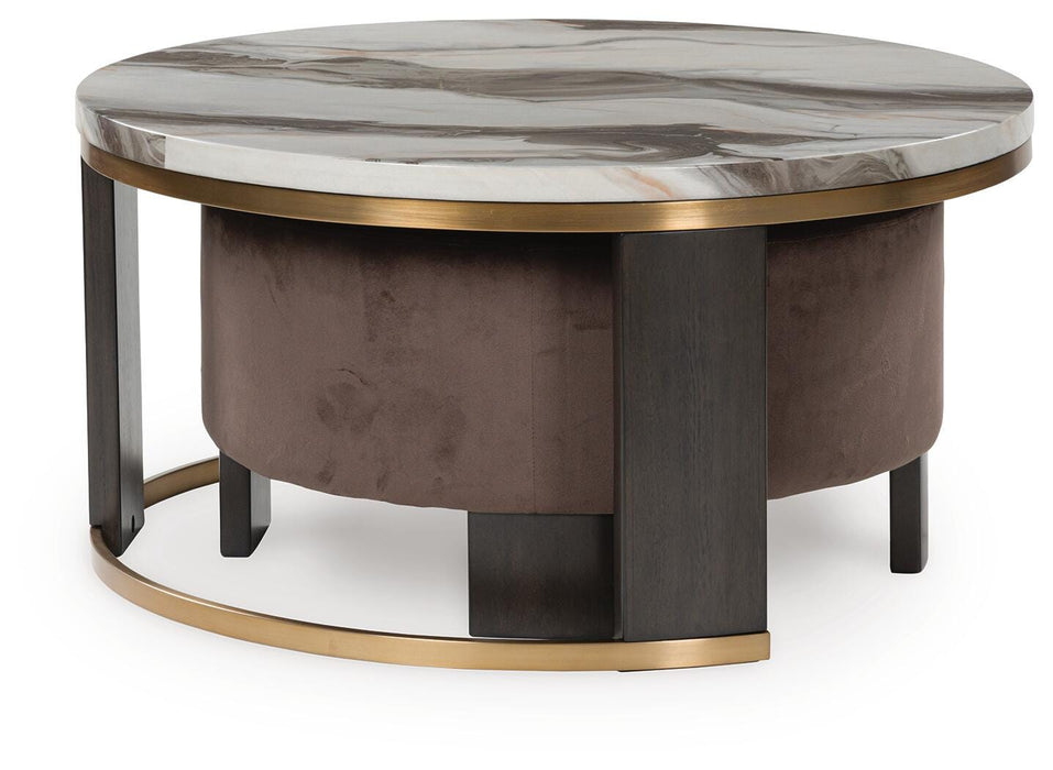 Jazmore Nesting Coffee Table (Set of 2) - CasaBella Furniture (San Antonio, TX)