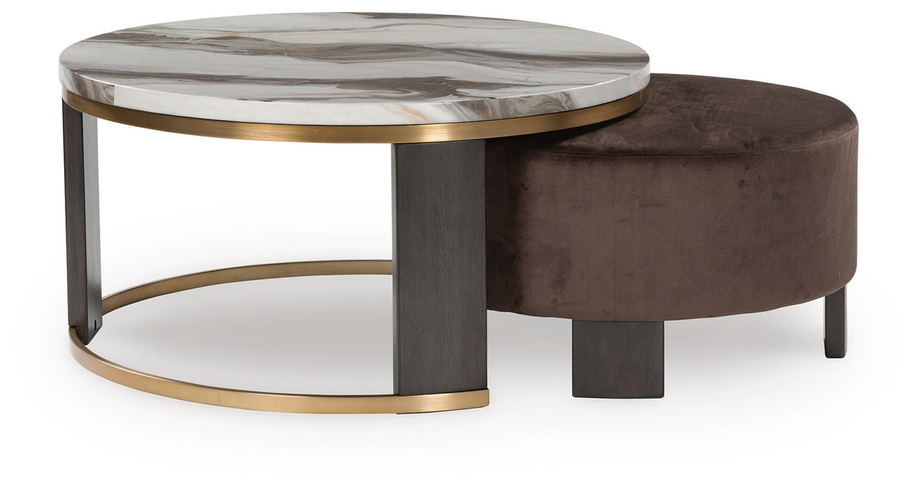 Jazmore Nesting Coffee Table (Set of 2) - CasaBella Furniture (San Antonio, TX)