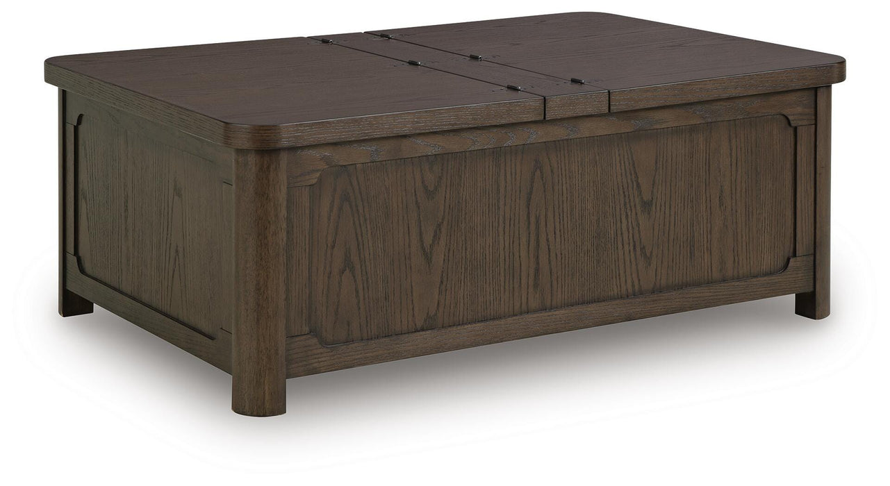 Breckington Coffee Table With Storage - CasaBella Furniture (San Antonio, TX)