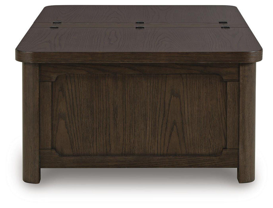 Breckington Coffee Table With Storage - CasaBella Furniture (San Antonio, TX)