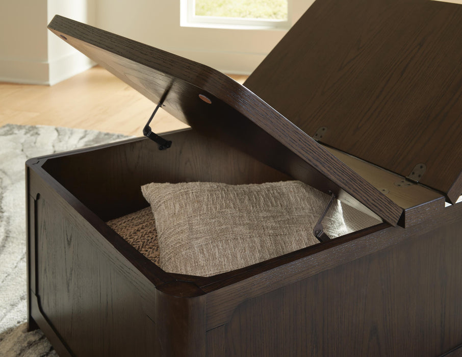 Breckington Coffee Table With Storage - CasaBella Furniture (San Antonio, TX)