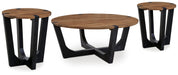 Hanneforth Occasional Table Set - CasaBella Furniture (San Antonio, TX)