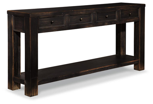 Gavelston Sofa/Console Table - CasaBella Furniture (San Antonio, TX)