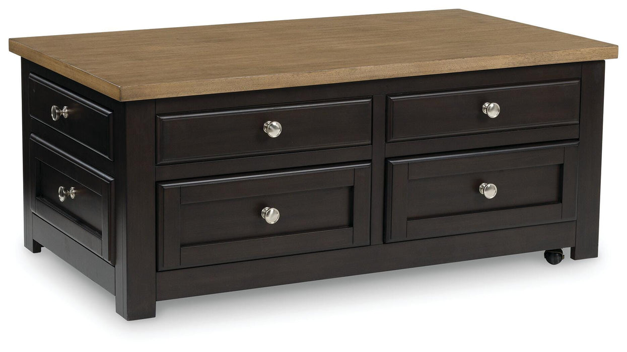 Drazmine Lift-Top Coffee Table - CasaBella Furniture (San Antonio, TX)