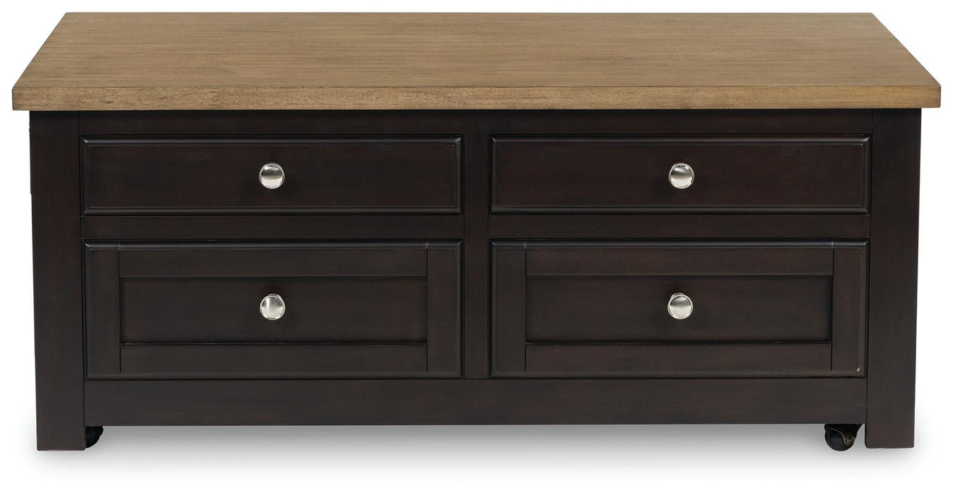 Drazmine Lift-Top Coffee Table - CasaBella Furniture (San Antonio, TX)