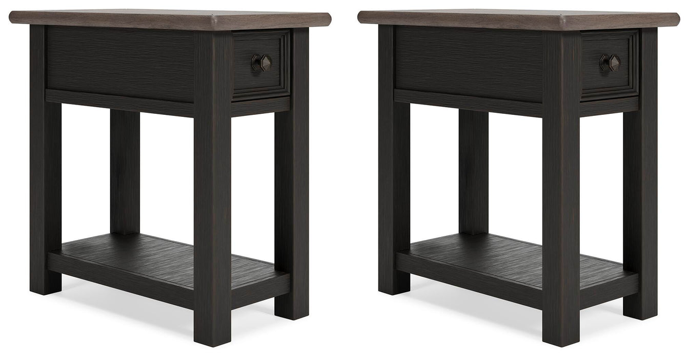 Tyler Creek End Table Set - CasaBella Furniture (San Antonio, TX)